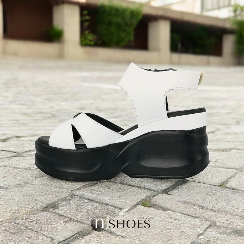 Босоножки женские белые Ripka (Турция) модель 5058