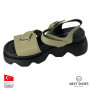 Sandals for women lime Marsel (Turkey) model 5063