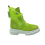 Женские салатовые ботинки Marsel (Турция) модель 5064