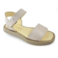 Women's beige sandals Steizer Poland as 6262 bez2-2-5197