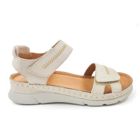 Women's beige sandals Steizer Poland zs k933 552 727-1-5199
