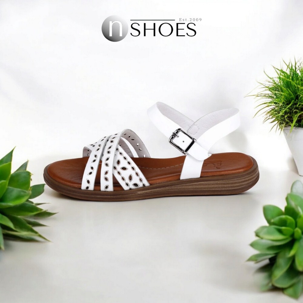 Жіночі білі босоніжки Lonza (Туреччина) модель 171921 5268