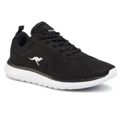 Женские черные кроссовки KangaRoos Bumpy-30511-000-5001-Jet Black-5279