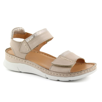 Women's beige sandals Steizer Poland as 6262 bez1-1-5300 Women's beige sandals Steizer Poland as 6262 bez1-1-5300