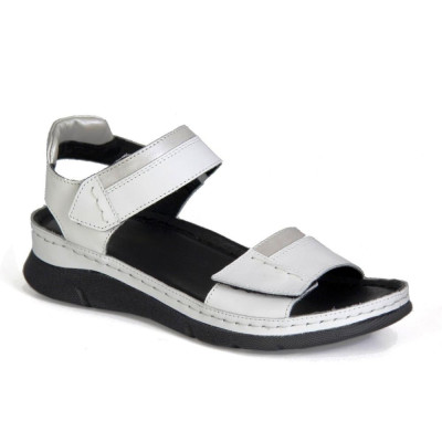 Women's white sandals Steizer Poland 5303 Women's white sandals Steizer Poland 5303