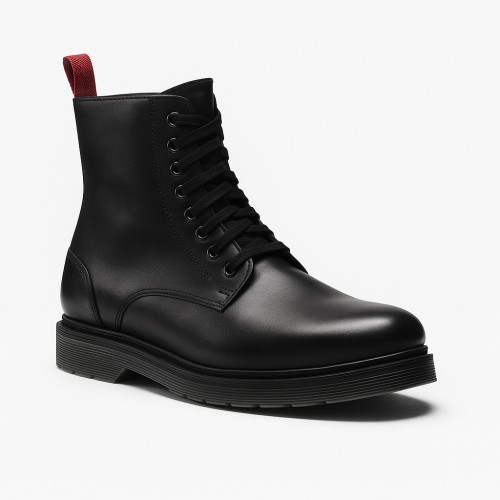 Women's stylish black demi-season boots Lasocki WI23-DOC-P-3-5311 made of genuine leather size 36 with a discount from a Polish brand