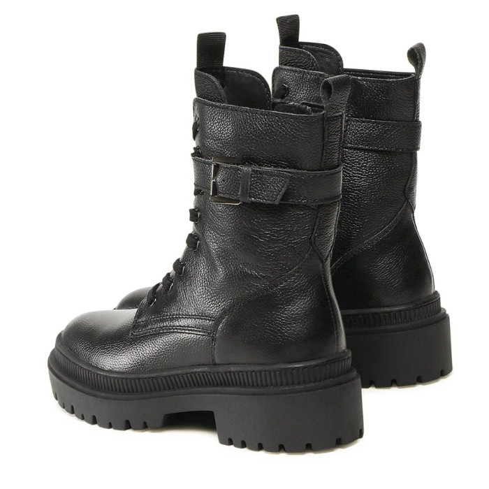 Women’s Mid-Season High Black Boots Lasocki WI16-14097-06 Black 5313