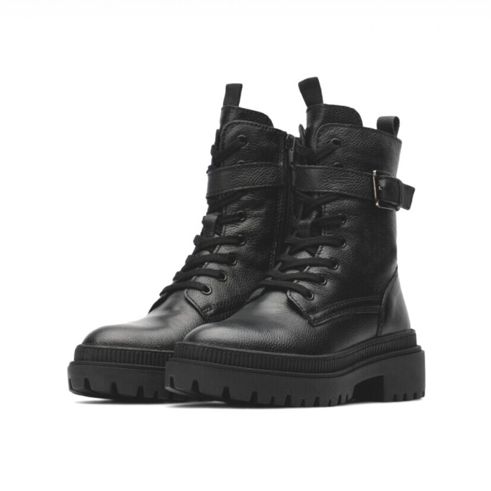 Women’s Mid-Season High Black Boots Lasocki WI16-14097-06 Black 5313