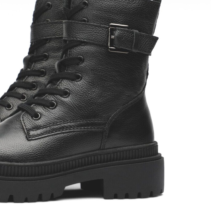 Women’s Mid-Season High Black Boots Lasocki WI16-14097-06 Black 5313