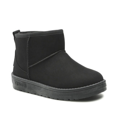 Жіночі модні чорні зимові уггі черевики Big Star Shoes KK274288 906 Black 5336 по акції супер знижка від польського бренду
