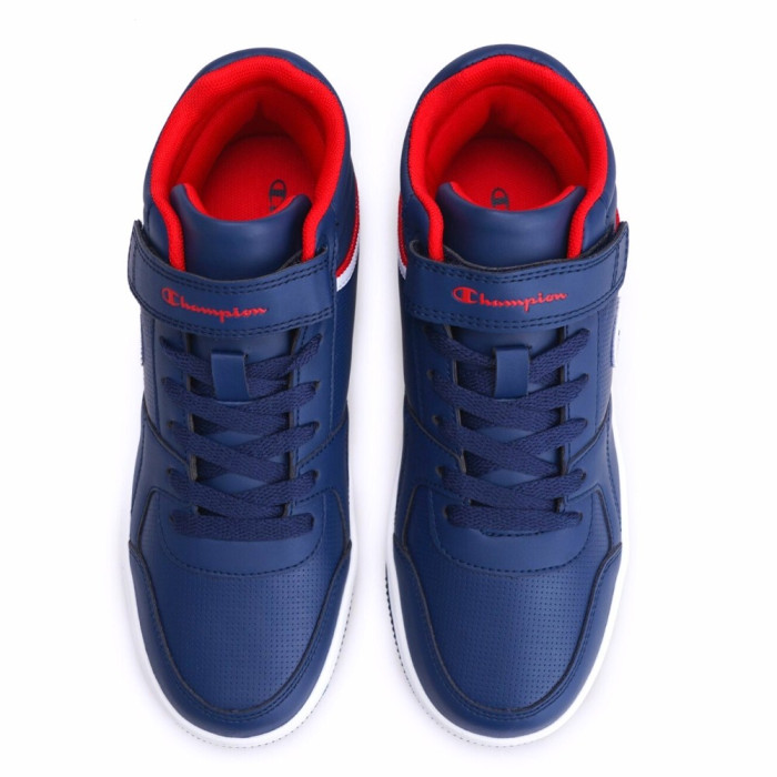 Женские высокие синие кроссовки Champion Rebound Vintage в N-SHOES