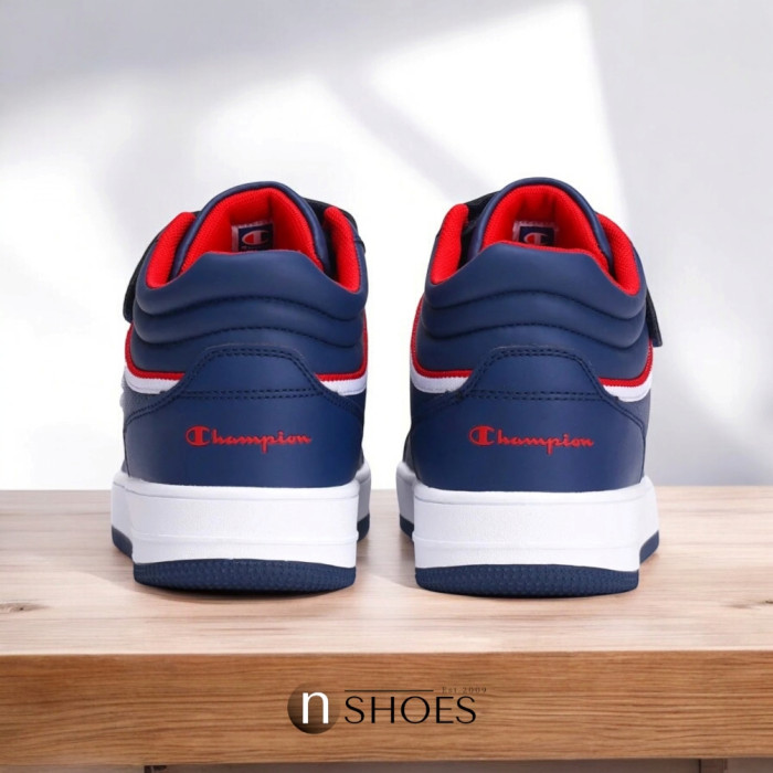 Женские высокие синие кроссовки Champion Rebound Vintage в N-SHOES