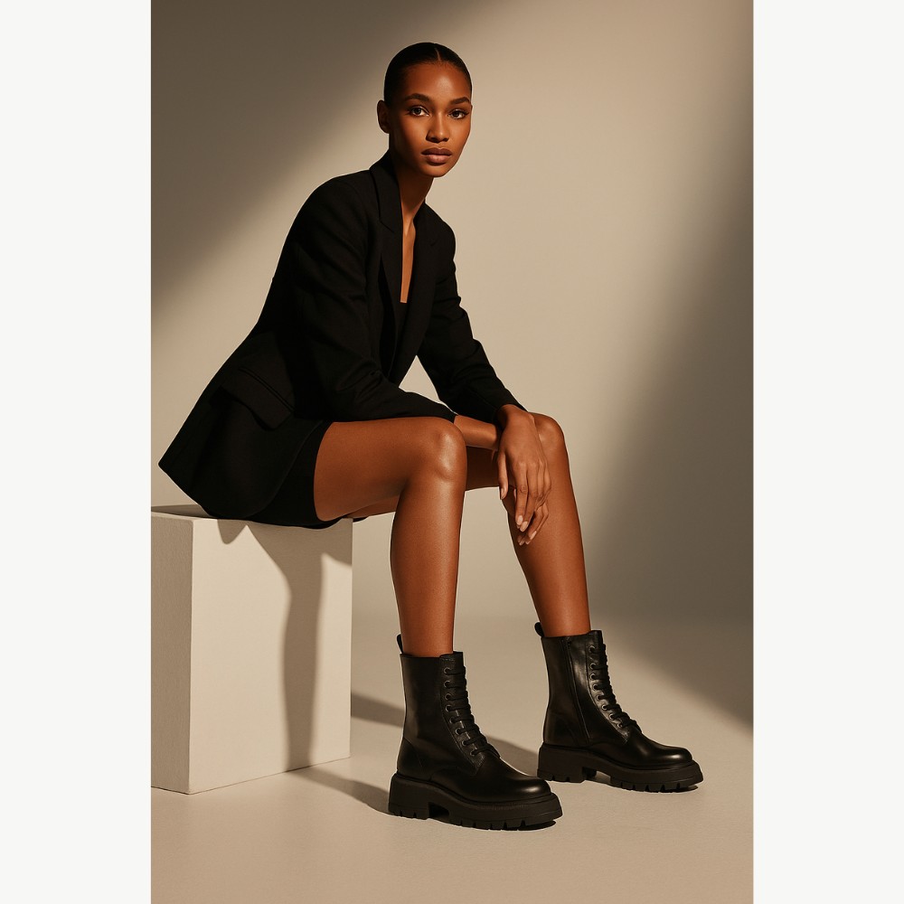 Women’s Black Mid-Season Boots Lasocki RST-BONN-01 Black 5345