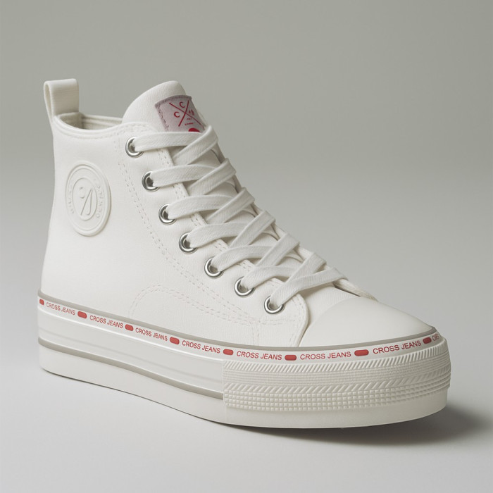 Cross Jeans KK2R4044C White 5351 Sneakers – Women’s Comfort and Style