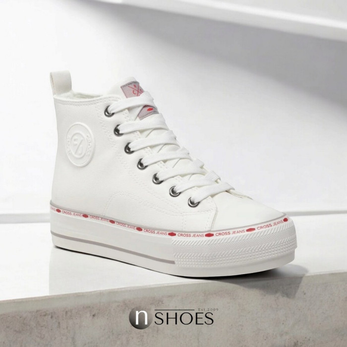 Cross Jeans KK2R4044C White 5351 Sneakers – Women’s Comfort and Style