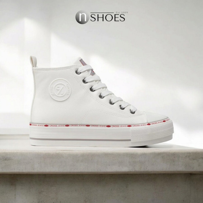 Cross Jeans KK2R4044C White 5351 Sneakers – Women’s Comfort and Style