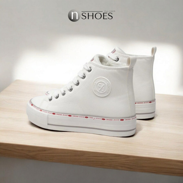 Cross Jeans KK2R4044C White 5351 Sneakers – Women’s Comfort and Style