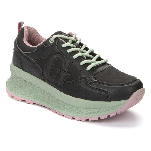 Grunberg women's black leather sneakers 138568-01-01 5366