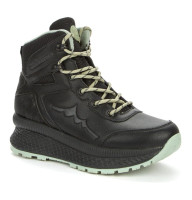 Жіночі зимові чорні черевики високі Grunberg 138568-07-01 5368