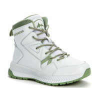 Women's white boots made of genuine leather GRUNBERG 138573-10-02 5369