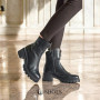 Women's leather boots Simen (Poland) model 5387