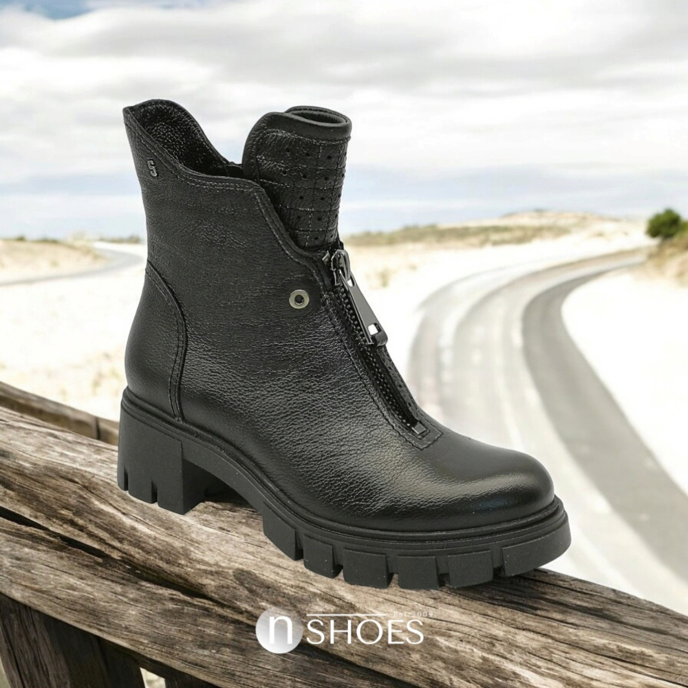 Women's leather boots Simen (Poland) model 5387