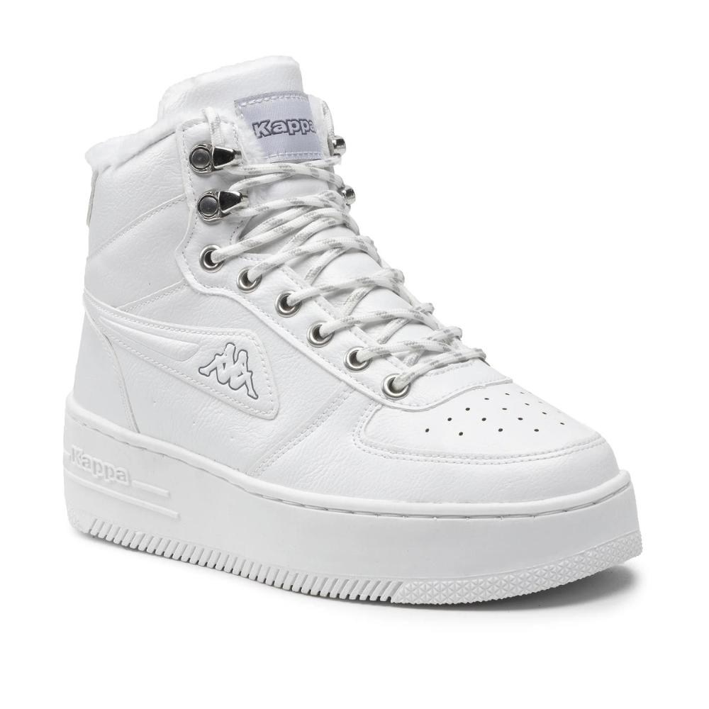 Women's white sneakers Kappa (Italy) model 5402