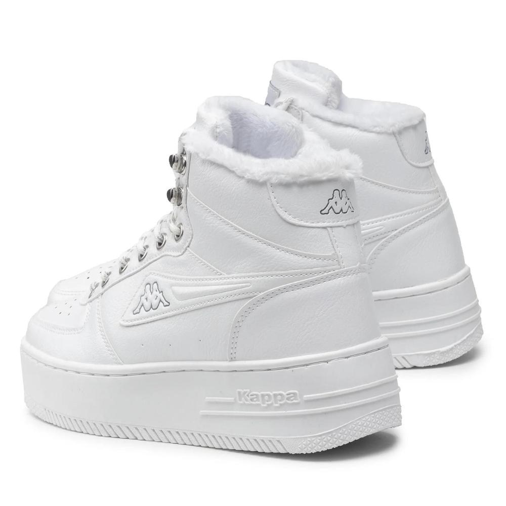 Women's white sneakers Kappa (Italy) model 5402
