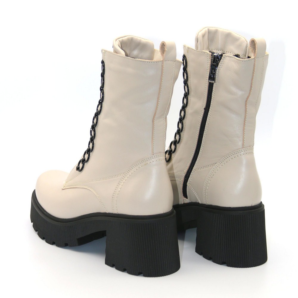 Женские зимние ботинки Simen 6596a Polina из натуральной кожи модель 5410