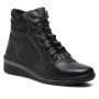 Жіночі чорні зимові черевики Helios 562 Czarny 011 модель 5411