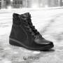 Жіночі чорні зимові черевики Helios 562 Czarny 011 модель 5411