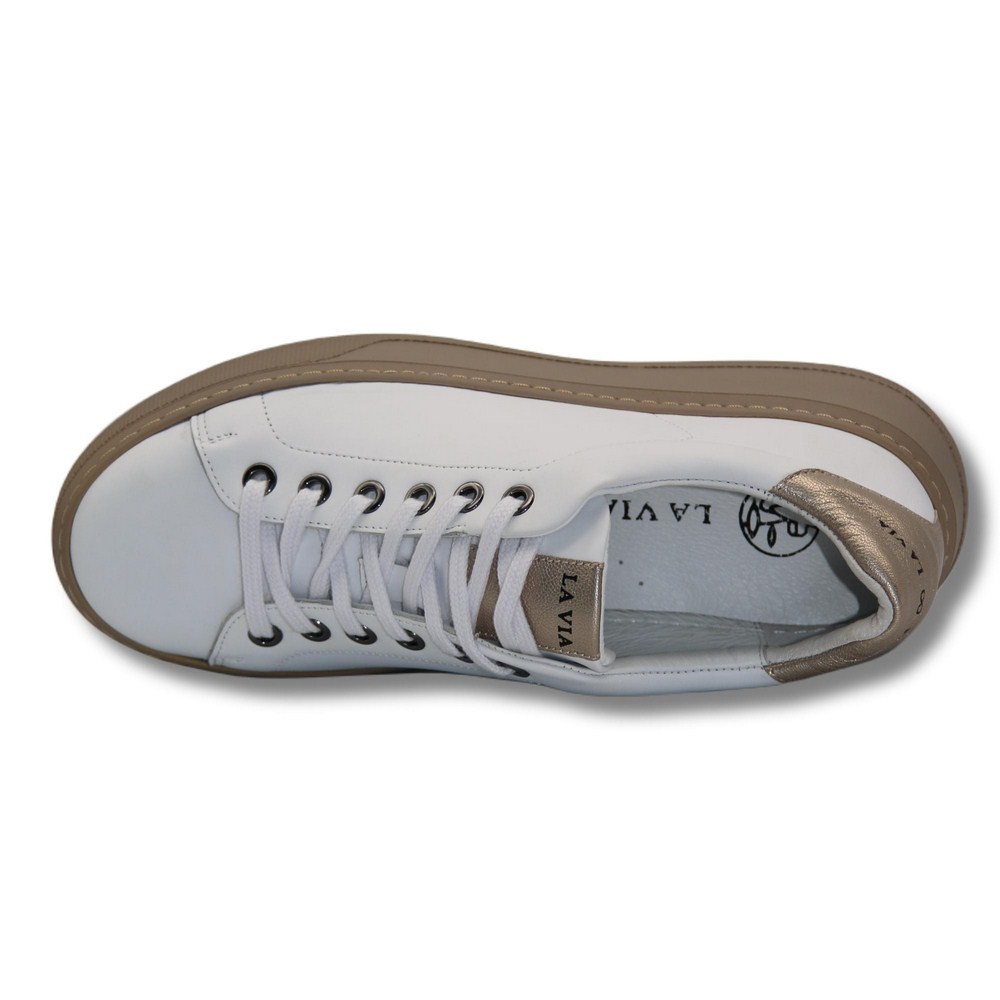 Women's leather sneakers La Via (Poland) model 5412