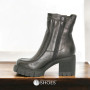 Women's leather boots Simen (Poland) model 5419