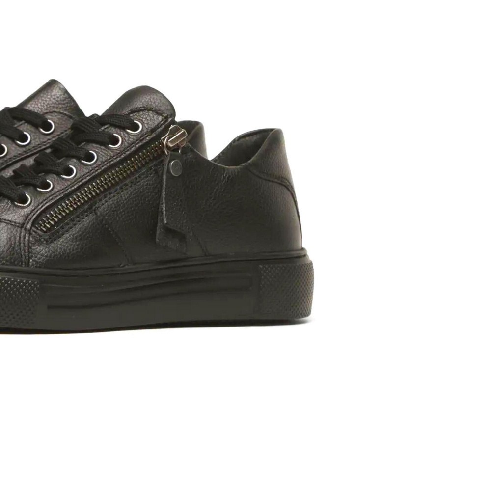 Women's black leather sneakers Lasocki WI16-ZED-03 Black 5422
