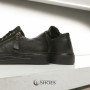 Women's black leather sneakers Lasocki WI16-ZED-03 Black 5422