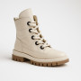 Women’s Beige Leather Winter Boots Steizer z711 552 5426