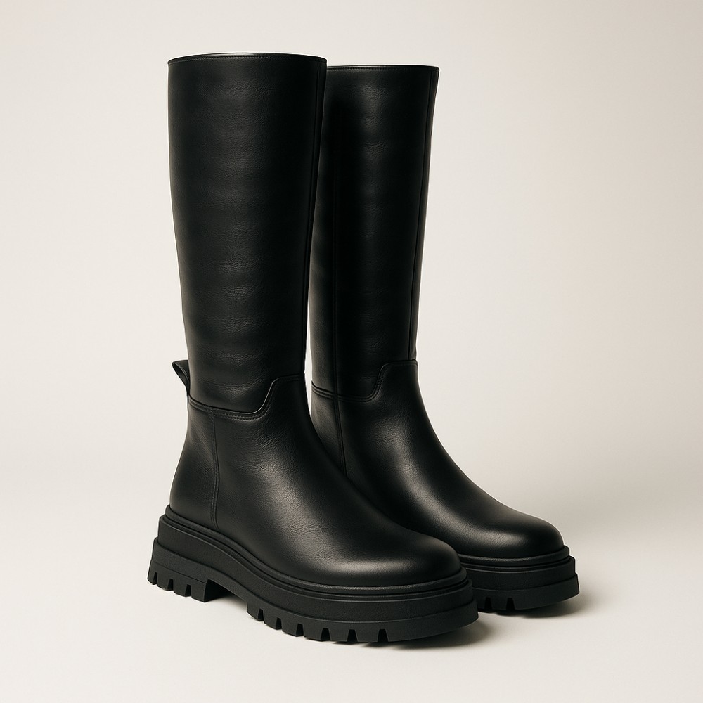 Шкіряні чоботи Kaniowski (Польща) модель 5432