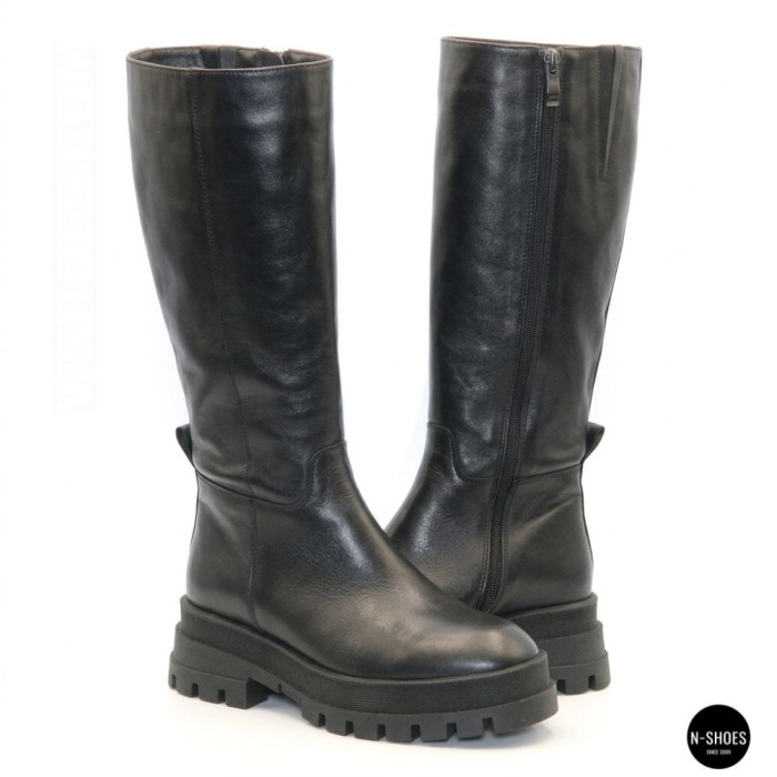 Women's leather boots Kaniowski (Poland) model 5432