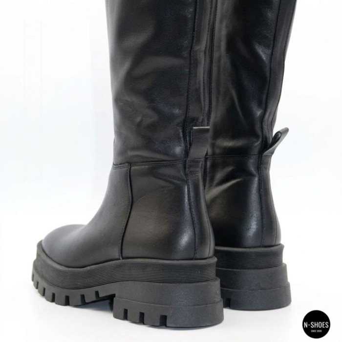 Women's leather boots Kaniowski (Poland) model 5432