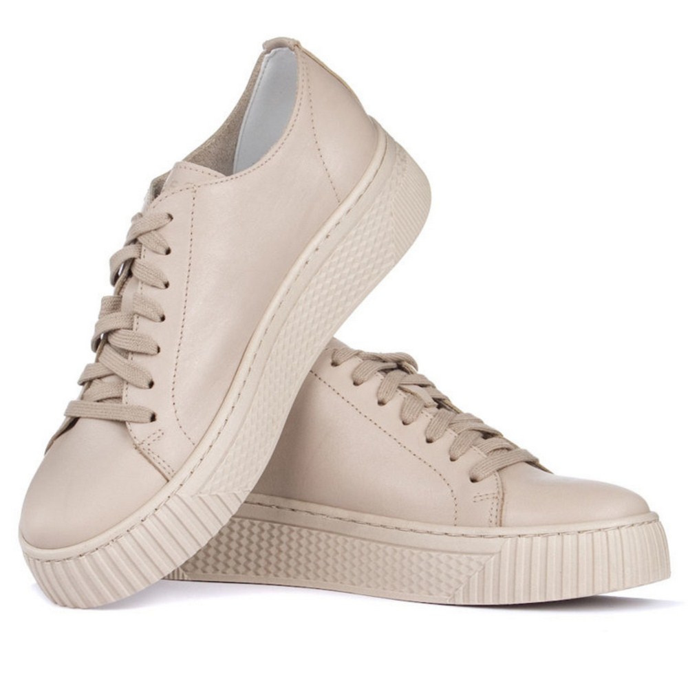 Жіночі шкіряні кеди Nessi (Польща) модель 5433