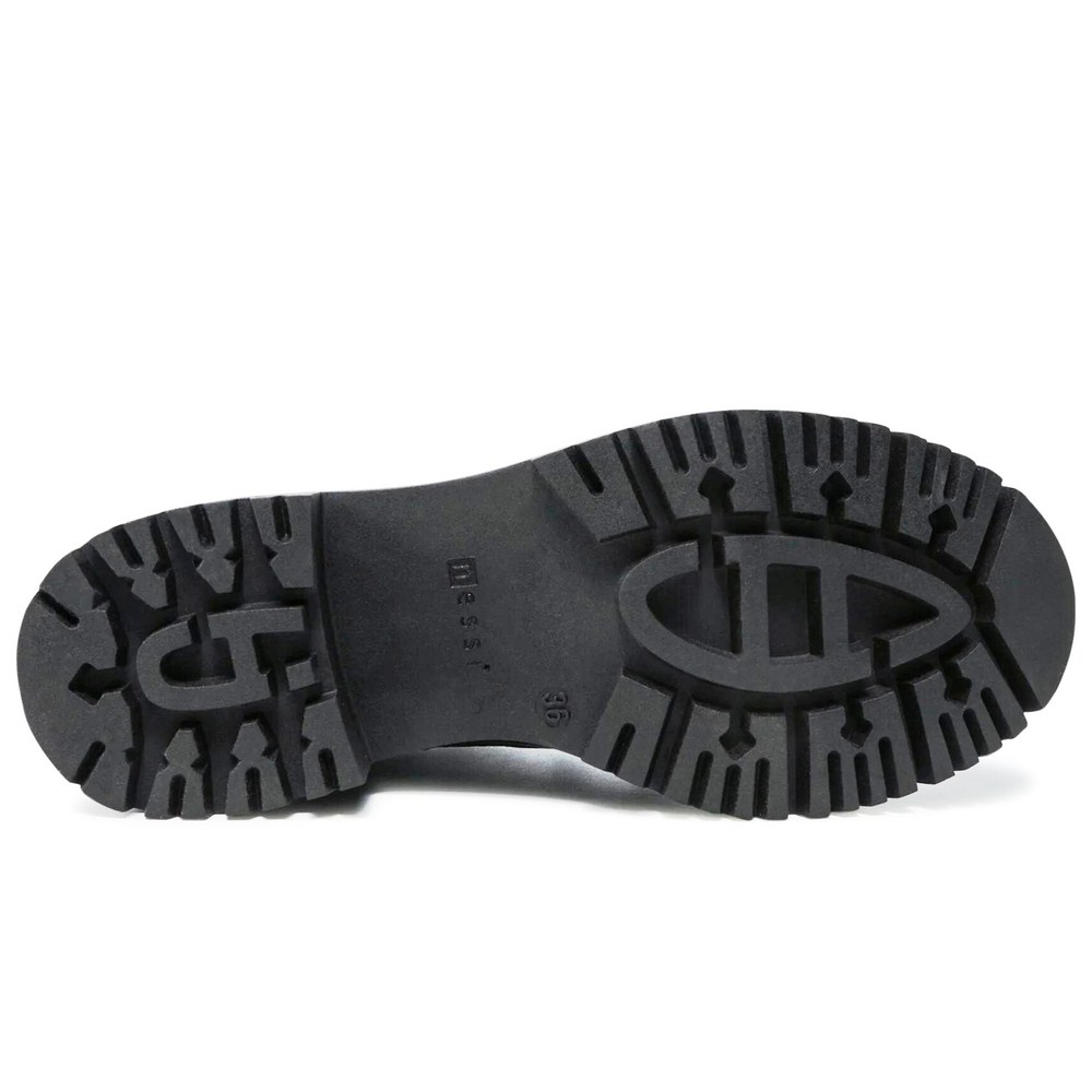 Женские черные зимние ботинки Nessi 20748 czarny модель 5434