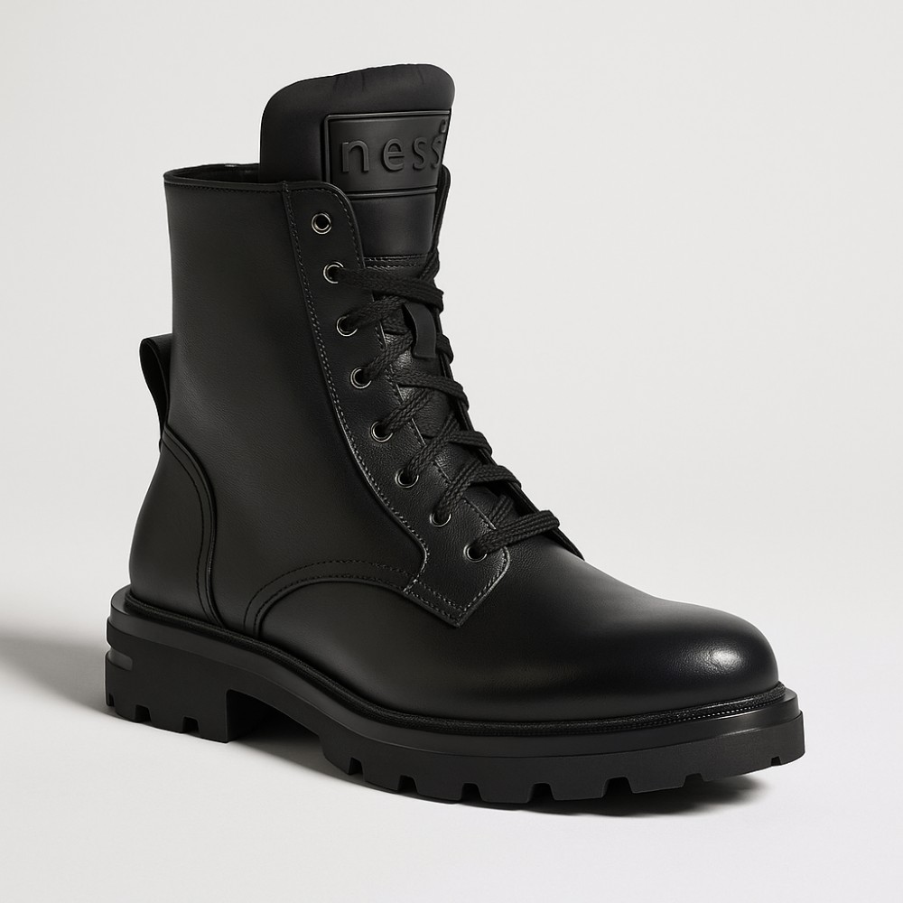 Жіночі шкіряні черевики Nessi (Польща) модель 5435