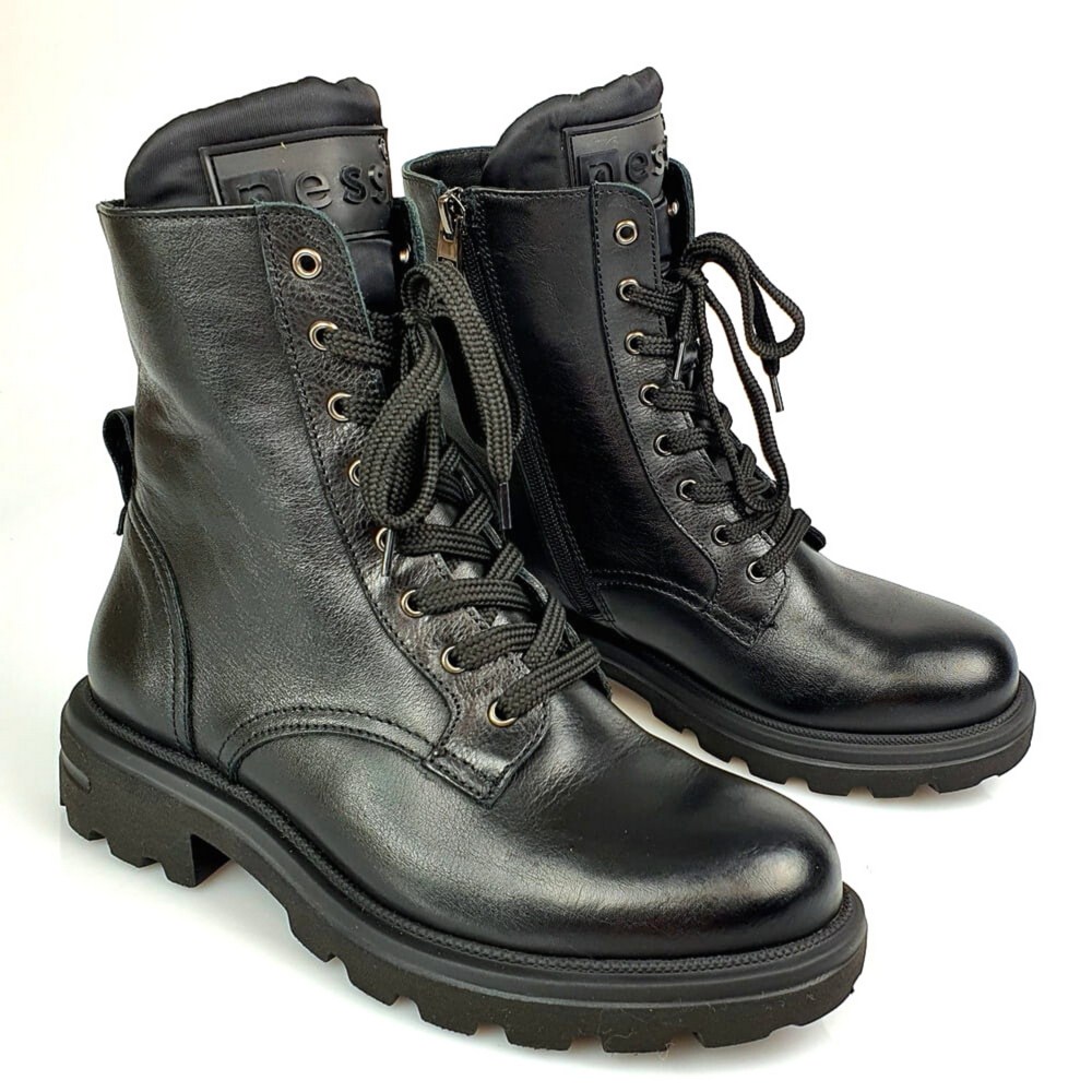 Жіночі шкіряні черевики Nessi (Польща) модель 5435