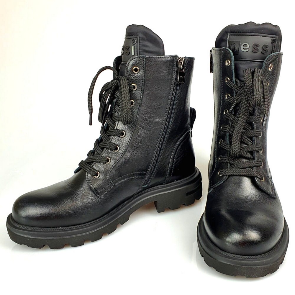 Жіночі шкіряні черевики Nessi (Польща) модель 5435