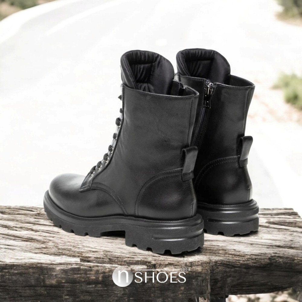 Жіночі шкіряні черевики Nessi (Польща) модель 5435