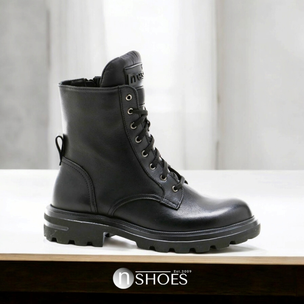 Жіночі шкіряні черевики Nessi (Польща) модель 5435