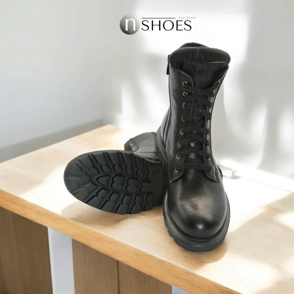 Жіночі шкіряні черевики Nessi (Польща) модель 5435