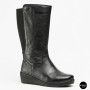 Go Soft WI23-WARUNA-06 Black Boots: Warmth and Style Every Day