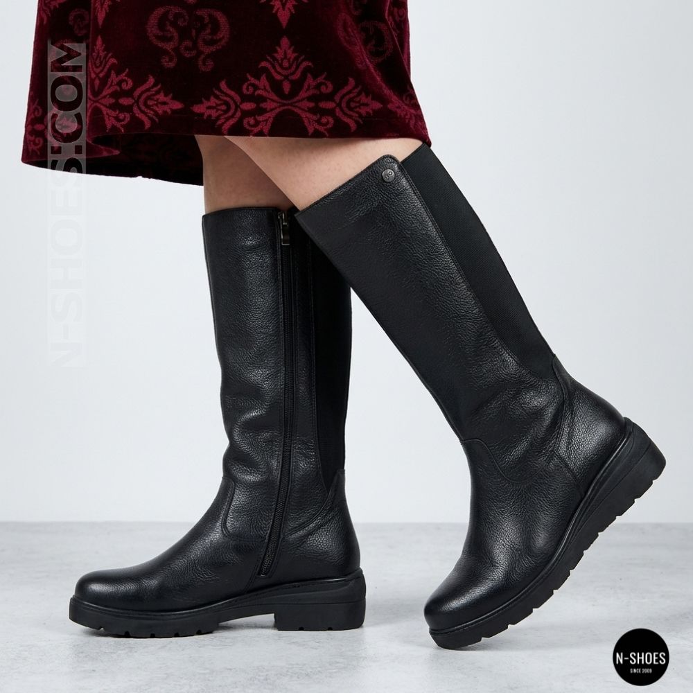 Go Soft WI23-WARUNA-06 Black Boots: Warmth and Style Every Day