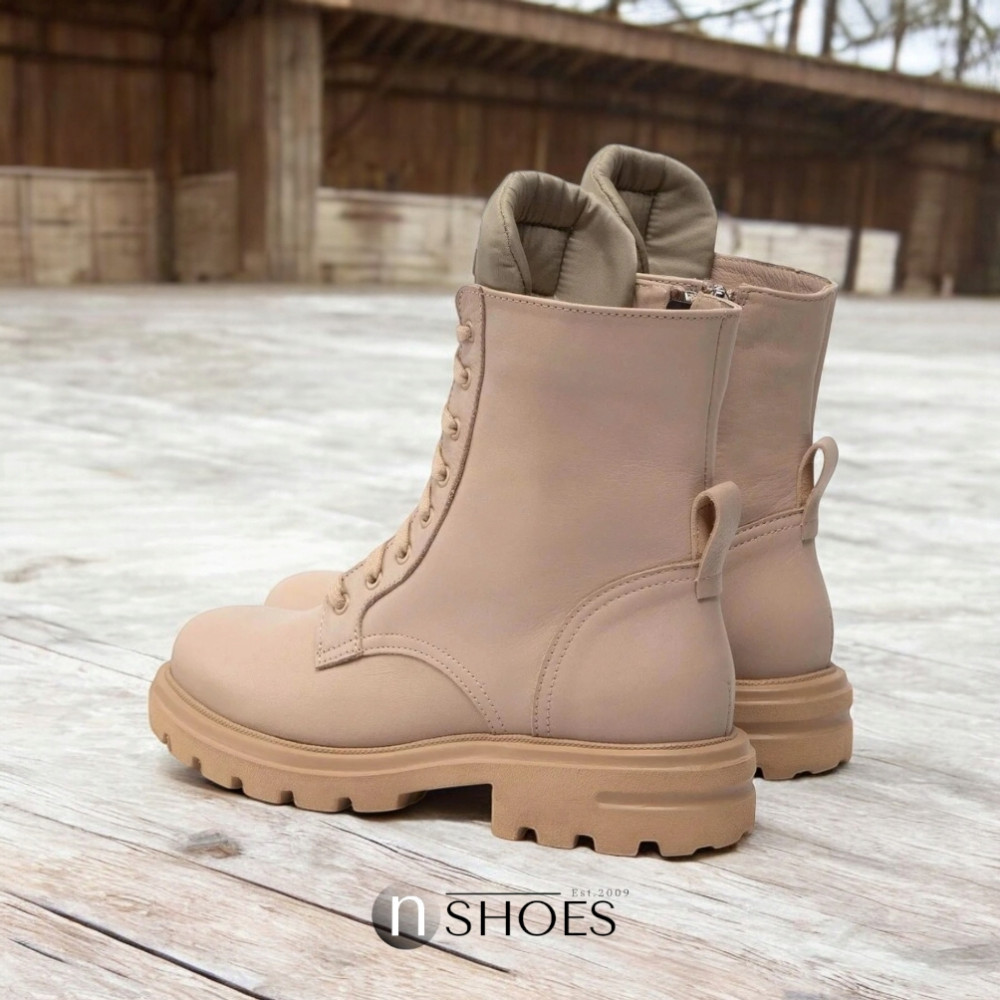 Жіночі шкіряні черевики Nessi (Польща) модель 5440